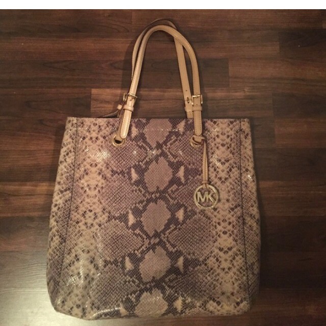 Michael Kors Python Tote